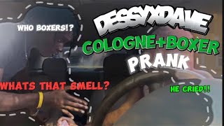 COLOGNE➕BOXER PRANK ON HUSBAND🤯HE CRIED [upl. by Atikan225]