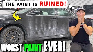 Restoring The WORST Black Paint Ive Ever Seen [upl. by Eciral]