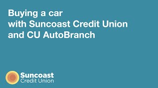 Suncoast is partnered with CU AutoBranch [upl. by Tloh]