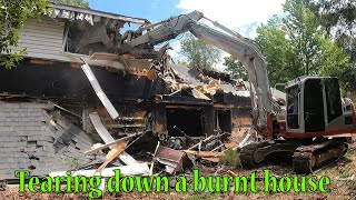 Tearing Down A Burnt House [upl. by Dihaz]