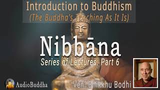 Bhikkhu Bodhi Introduction to Buddhism  6Nibbana  Lectures [upl. by Keithley417]