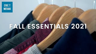 Fall Fashion Essentials  Mens Capsule Wardrobe [upl. by Braun169]