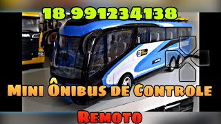 quotExplorando Detalhes Miniatura de Ônibus de Controle Remoto em Açãoquot [upl. by Rheba]