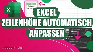 Excel Zeilenhöhe automatisch anpassen – so klappts [upl. by Knute]