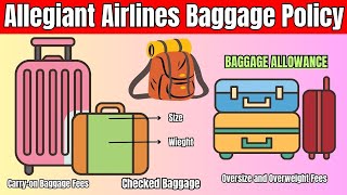 Allegiant Air Baggage Policy  Carryon and Checked Baggage Rules amp Fee [upl. by Dehnel]