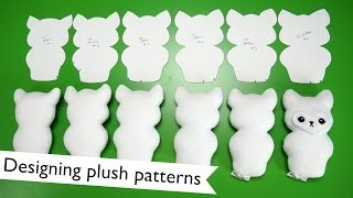 How I design plushie patterns  laurenfairwx [upl. by Mayfield]