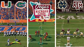 I Simulated Week 1 in College Football 25 [upl. by Ramak]