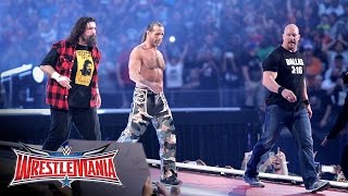 quotStone Coldquot HBK and Mick Foley make a surprise appearance WrestleMania 32 on WWE Network [upl. by Theodosia791]