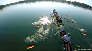 Deutschlandachter Trainingslager Ratzeburg 2015 [upl. by Gnouhk]