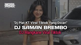 DJ PLAT KT VIRAL TIKTOK YANG DICARI  DJ SAMAN BREMBO [upl. by Ahsiadal]