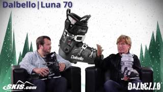 2015 Dalbello Luna 70 and 80 Womens Boot Overview by SkisDOTcom [upl. by Oilasor]