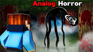 I Added ANALOG HORROR into Minecraft [upl. by Anavoj392]