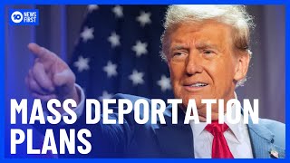 Donald Trump Plan To Declare National Emergency To Carry Out Mass Deportations  10 News First [upl. by Earazed73]