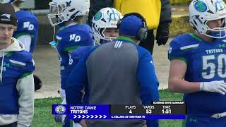 2024 WIAA Division 3 State Football Championship Notre Dame vs Catholic Memorial [upl. by Meredi]