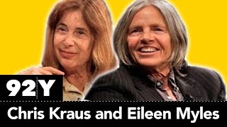 Eileen Myles amp Chris Kraus discuss being a young writer and building community [upl. by Nocaed]