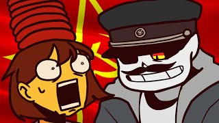 SANS IS A COMMUNIST  Undertale Animation [upl. by Chip]