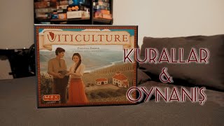 VITICULTURE BOARD GAME İNCELEME  OYNANIŞ [upl. by Acey]