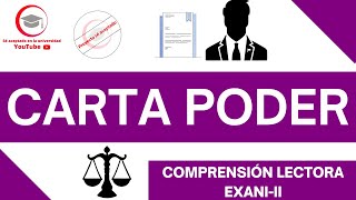 INCREÍBLE EJERCICIO DE COMPRENSIÓN LECTORA DE EXANIII 2024 [upl. by Amand]