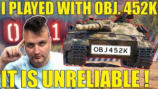 Outdated OBJ 452K Review Before Mantlet Bug Fix  World of Tanks [upl. by Adhern]