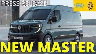 ALLNEW Renault Master Announcement  Press Release Info  4K [upl. by Baras]