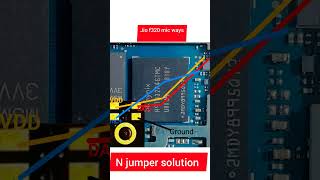 Jio f 320 mic ways n jumper solution 👍 DonE [upl. by Lody]