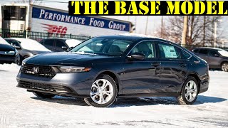 2024 Honda Accord LX review  The cheapest Accord [upl. by Ahsieken612]