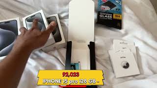 Cheapest Iphone 15 pro max Market in World Thailand Bangkok IPhone in Rs 5000 Dubai market Bur Dubai [upl. by Beaulieu407]