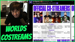 Caedrel Reacts To Worlds 2024 CoStreamers Announcement [upl. by Selij270]