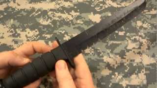 KABAR Tanto  Test and Review [upl. by Arraet]