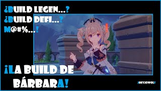 La Build de Bárbara Artefactos Armas y Equipos Guía de Personaje Genshin Impact [upl. by Vasileior]