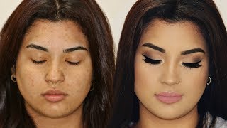 Si yo puedo maquillarme asi TU TAMBIEN PUEDES  tutorial de maquillaje sencillo facil paso a paso [upl. by Eanerb836]