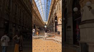 Galleria Vittorio Milan Italy 🇮🇹 viralshort [upl. by Llenrup]