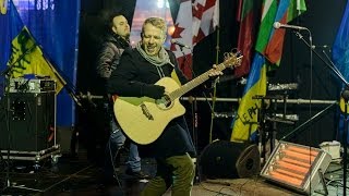 Biplan  Amore  українською live at Euromaidan Kiyv 🇺🇦🇱🇹 [upl. by Adroj]