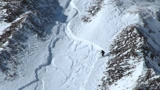 Skier and Avalanche in Tignes France  Viral Video UK [upl. by Airdna892]