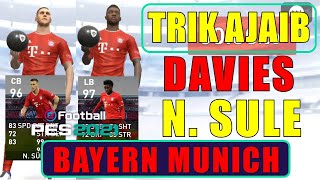 TRIK AJAIB CARA MENDAPATKAN DAVIES DAN SULE BAYERN MUNICH SELECTION EFOOTBALL PES 2021 MOBILE [upl. by Dowdell843]