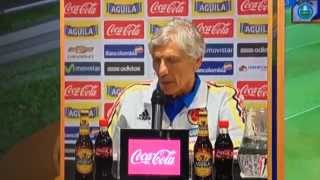 José Néstor Pékerman ante la pregunta imposible de un periodista colombiano [upl. by Wellesley396]