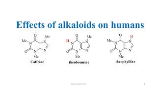 Effects of alkaloids on humans Medicinal Importance of Alkaloids [upl. by Uriiah]