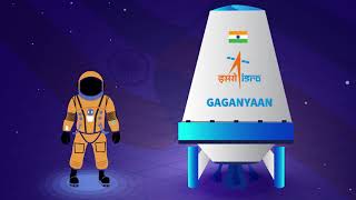 Gaganyaan  Indias First Manned Mission to Space  ISRO [upl. by Sarchet]