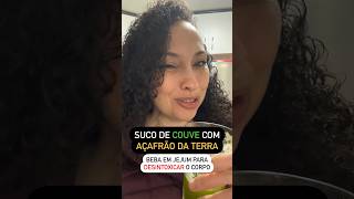 SUCO DETOX MATINAL BEBA EM JEJUM [upl. by Sheree]