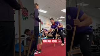 Day in the life of an England Rugby physio 💪 part 1 [upl. by Nyrrat921]