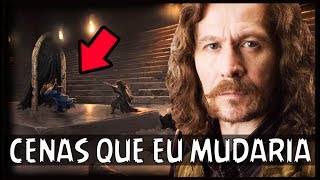 7 CENAS QUE EU MUDARIA NOS FILMES DE HARRY POTTER Feat Patrono Net [upl. by Elleb]