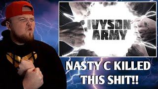 Nasty C  Lets Go ft Domani Visualizer Reaction [upl. by Htebirol]