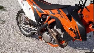 KTM SXF 250 2013 cold start amp Walk around [upl. by Adahsar]