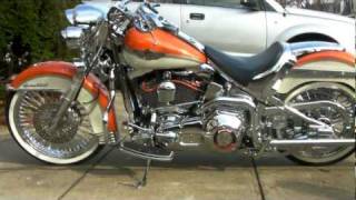 CUSTOM HARLEY HERITAGE SOFTAIL 100 YEAR ANNIVERSERY EDITION [upl. by Shiverick]