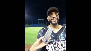 Johan Camargo luego de su participación de preparación y lo que será la Serie del Caribe [upl. by Bevon]