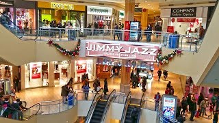 Holiday Shopping in Queens Mall Christmas Time in New York City [upl. by Darsey]