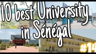 TOP 10 UNIVERSITÉS AU SÉNÉGAL [upl. by Atekehs]