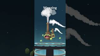 Shiny Galarian Weezing in Pokémon GO pokemon pokemongo shinypokemon pokemontcg [upl. by Rudyard]