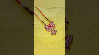 Terracotta pendant terracotta terracottajewellery shorts shortvideo [upl. by Prichard]