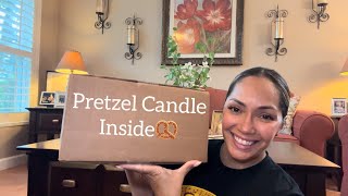 Milkhouse Candle Co 1st Haul 🥨🥂 [upl. by Sherborn571]